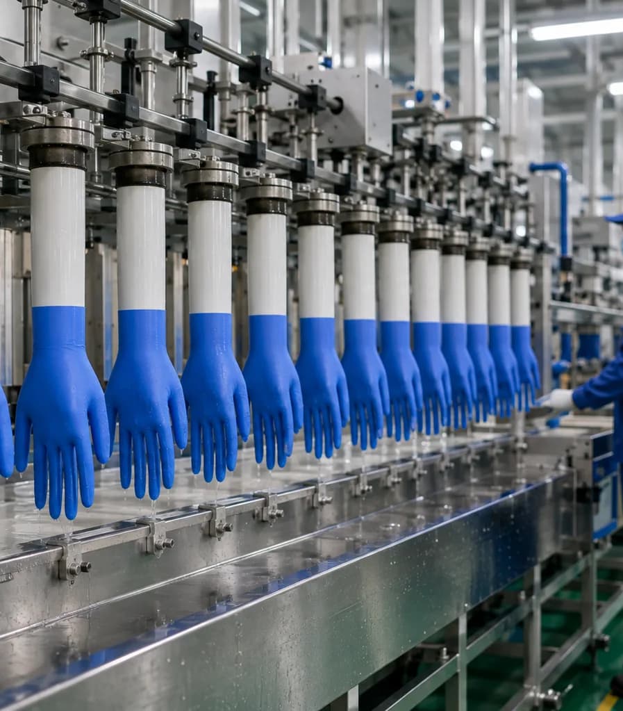 Medical product manufacturing and packing line